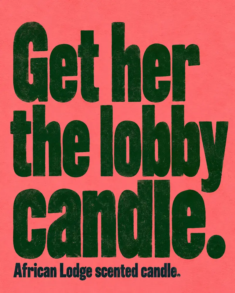 He remembered. The direct gift instruction. Made for Magic Candle Company.