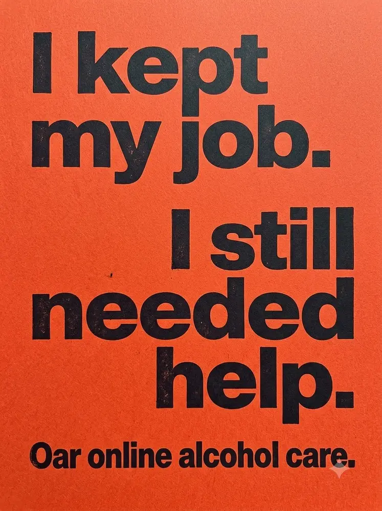 An ad made for Oar Health