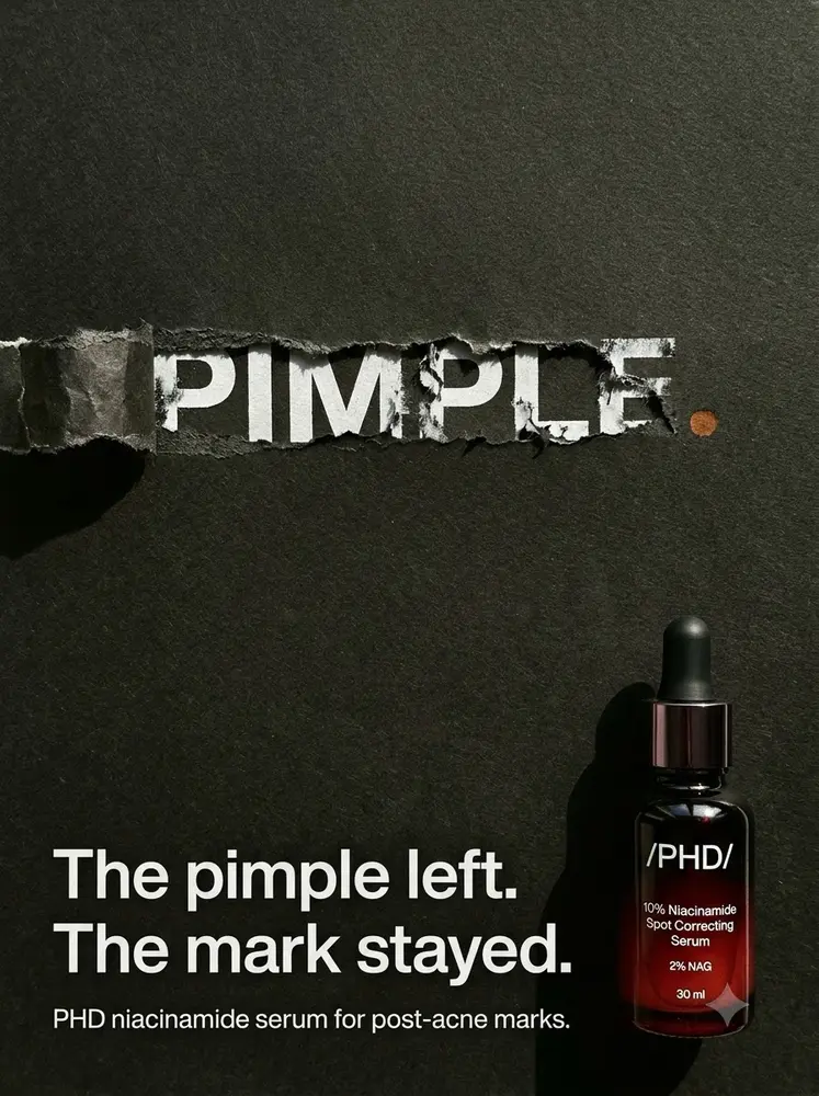 An ad made for PHD Beauty