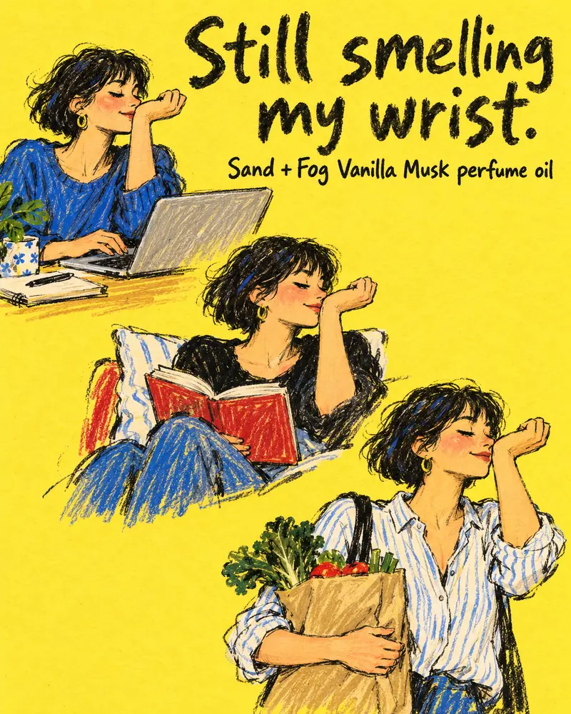 The wrist again. It keeps happening. Made for Sand + Fog.