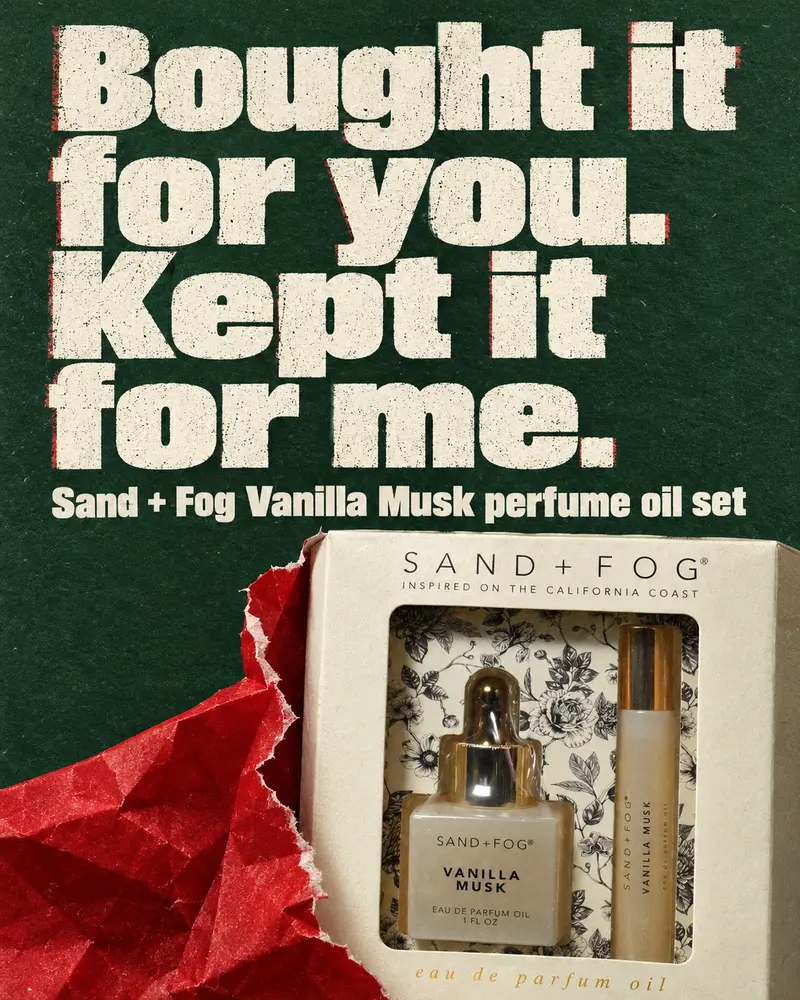 Actually for me. Print the confession. Made for Sand + Fog.